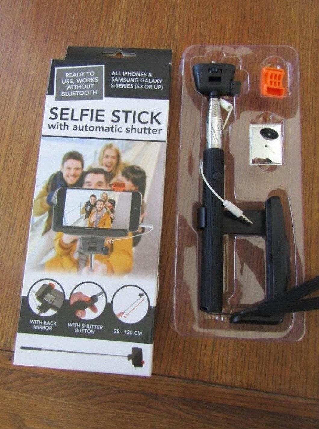 Selfie stick in verpakking., Ophalen of Verzenden, Zo goed als nieuw, Overige typen