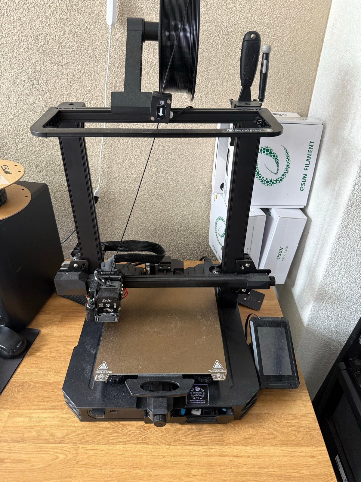 Creality Ender 3 S1 Pro 3D-printer, Ophalen, Zo goed als nieuw, Filament