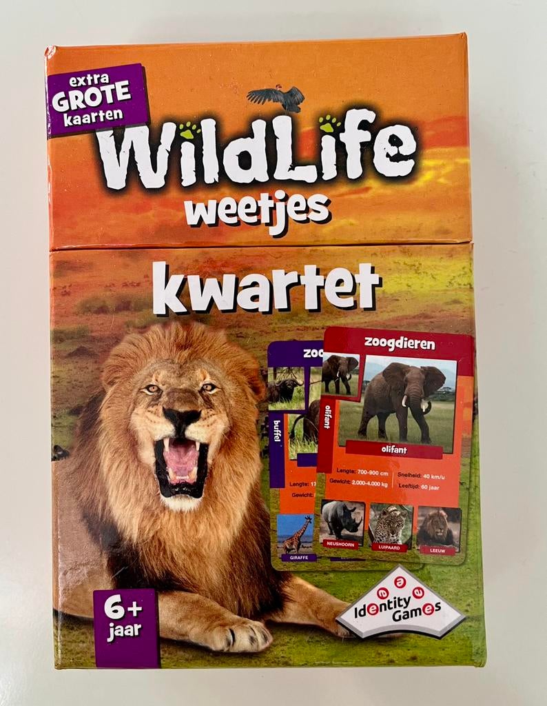 Wildlife weetjes kwartet, Ophalen of Verzenden, Nieuw, Kwartet(ten)