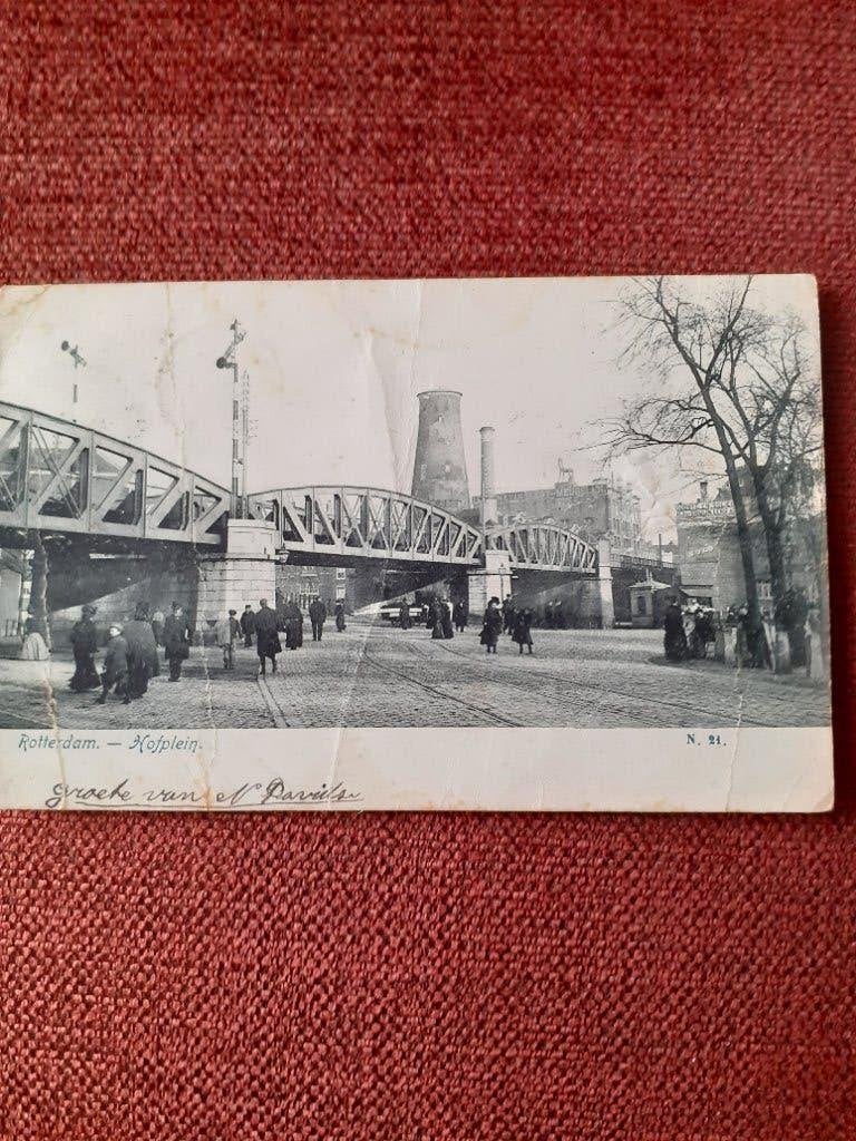 Ansichtkaarten, Verzamelen, Ansichtkaarten | Nederland, Verzenden, 1920 tot 1940, Gelopen, Zuid-Holland