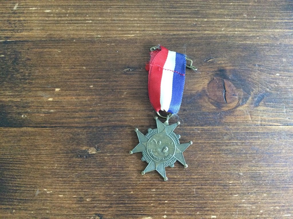 Medaille zwemvierdaagse, jaren 70, 80, Ophalen of Verzenden
