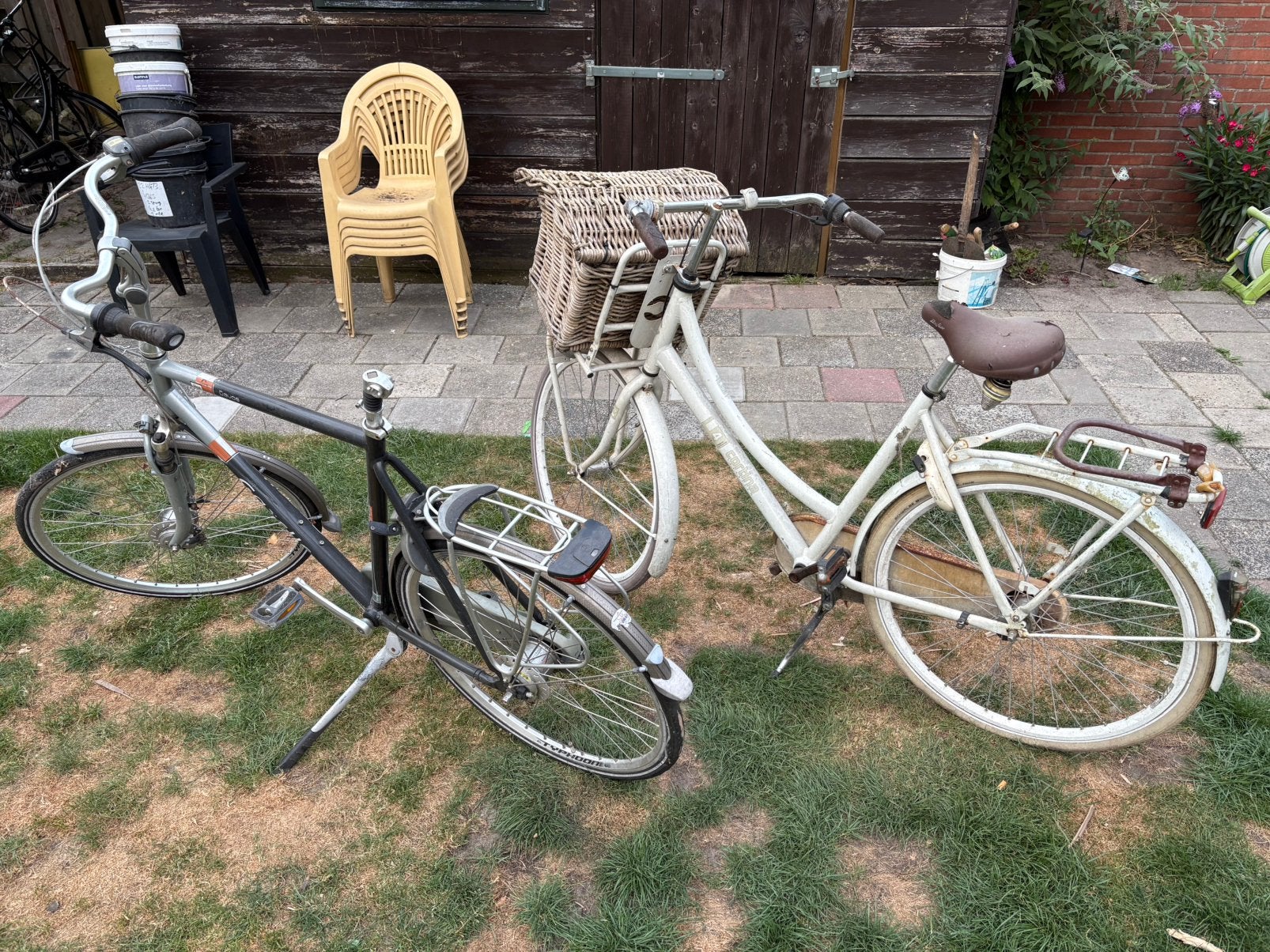 2 partij fietsen, Ophalen, Terugtraprem, Versnellingen, Gazelle