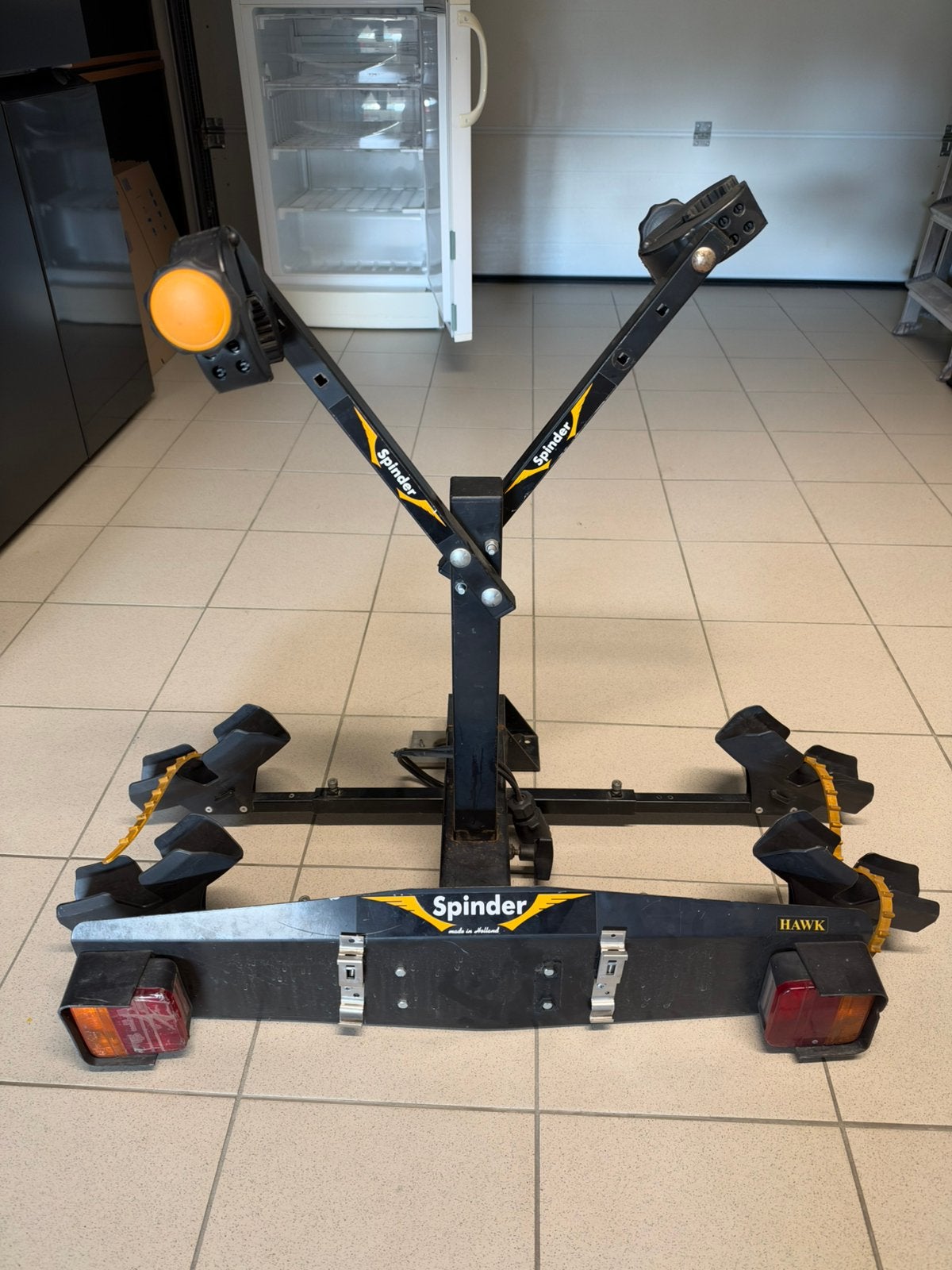 Fietsdrager spinder 2 fietsen, Ophalen, 2 fietsen, Gebruikt, Trekhaakdrager