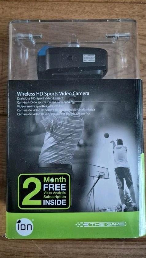 iON The Game Draadloze HD Sport Video Camera, Audio, Tv en Foto, Actiecamera's, Ophalen of Verzenden, Zo goed als nieuw, Overige merken