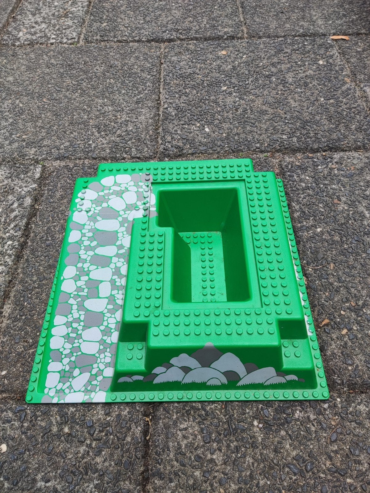 LEGO  Groene Bouwplaat Kasteel, Kinderen en Baby's, Ophalen of Verzenden, Gebruikt, Overige merken