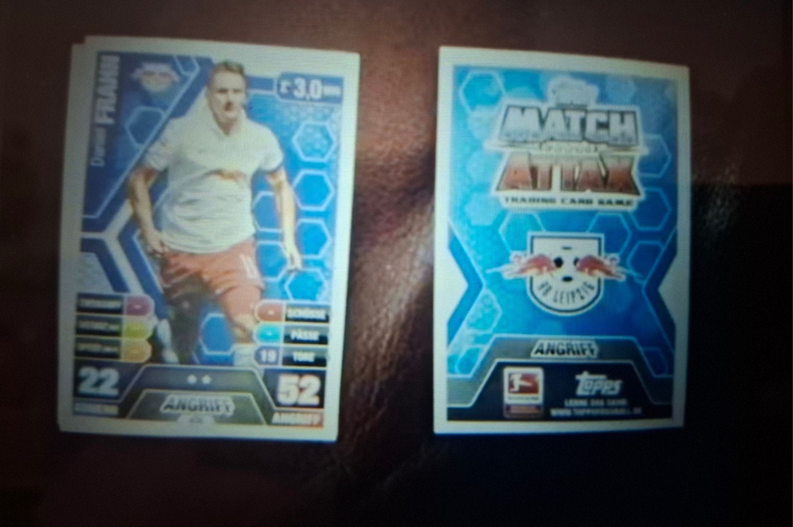 Kaartje RB Leipzig, Verzamelen, Sportartikelen en Voetbal, Ophalen of Verzenden, Nieuw, Buitenlandse clubs, Poster, Plaatje of Sticker