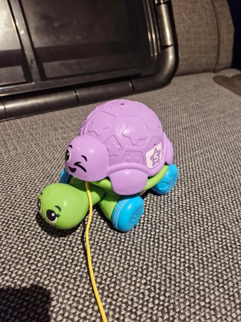 Vtech stapelschildpad, Ophalen, Zo goed als nieuw, 6 maanden tot 2 jaar