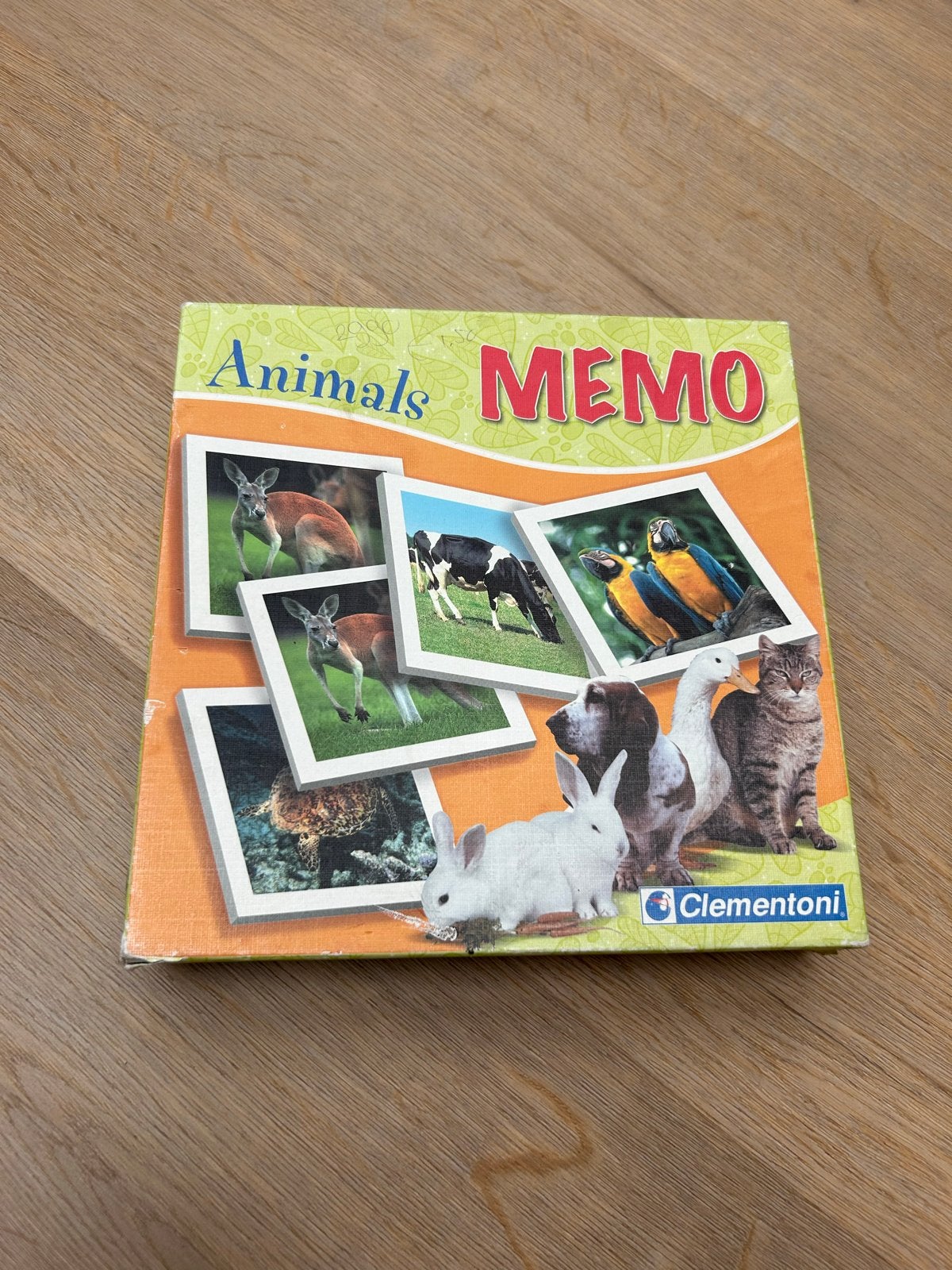 Clementoni Animals Memo - Educatief Geheugenspel, Ophalen of Verzenden, Gebruikt, Jongen of Meisje
