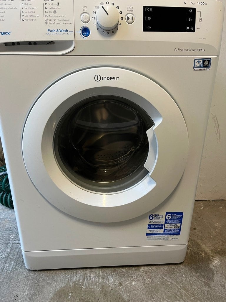Indesit Wasmachine 7kg A++ 1400 toeren, Witgoed en Apparatuur, Ophalen, Zo goed als nieuw, 85 tot 90 cm, 1200 tot 1600 toeren