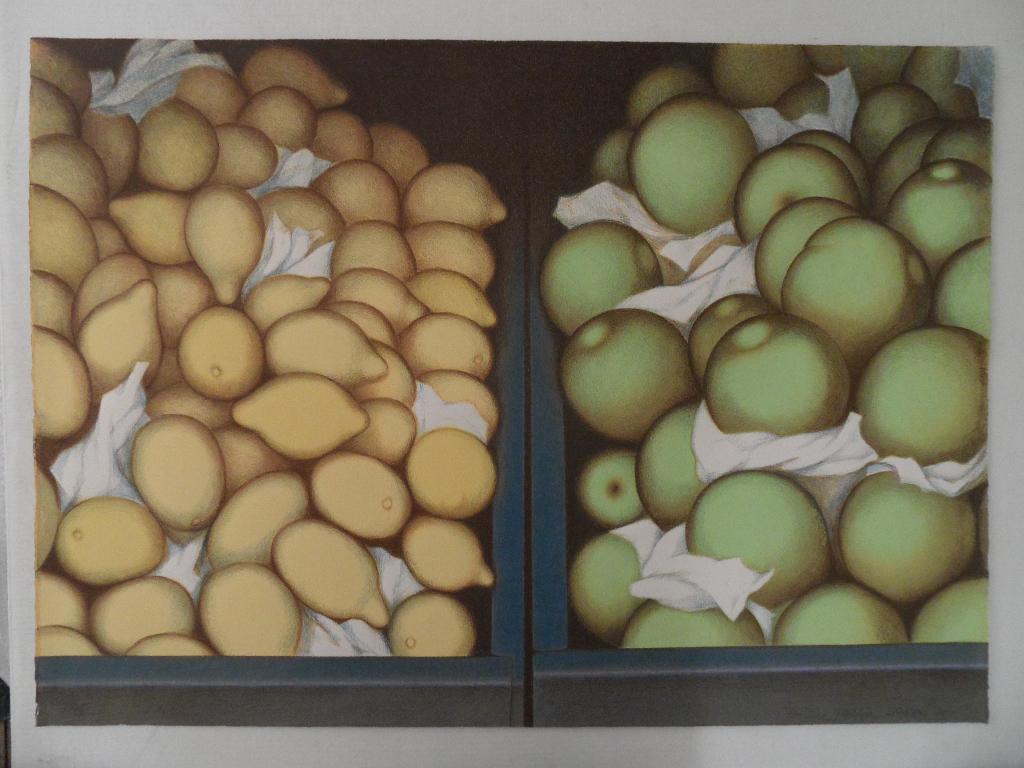 Lithografie-zeefdruk, Ophalen