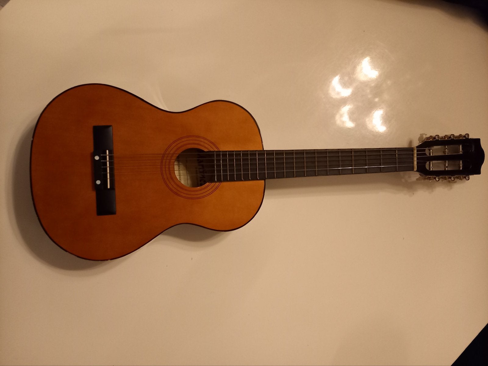 Kleine gitaar Martinez met hoes, Ophalen, Gebruikt, Klassieke of Spaanse gitaar
