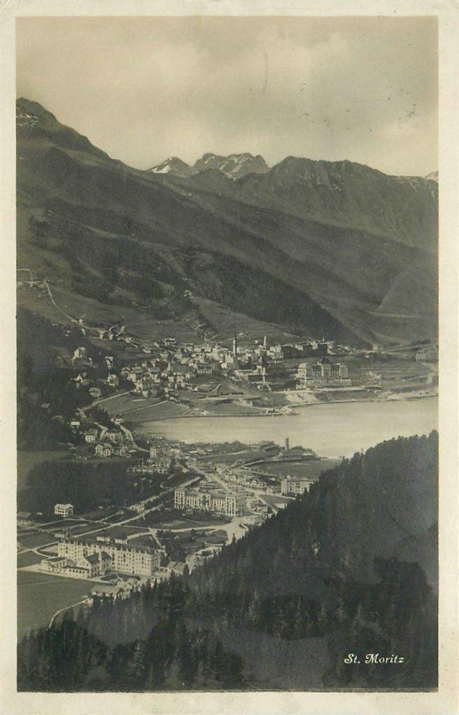 701-440-021 St Moritz, Verzenden, Voor 1920, Overig Europa