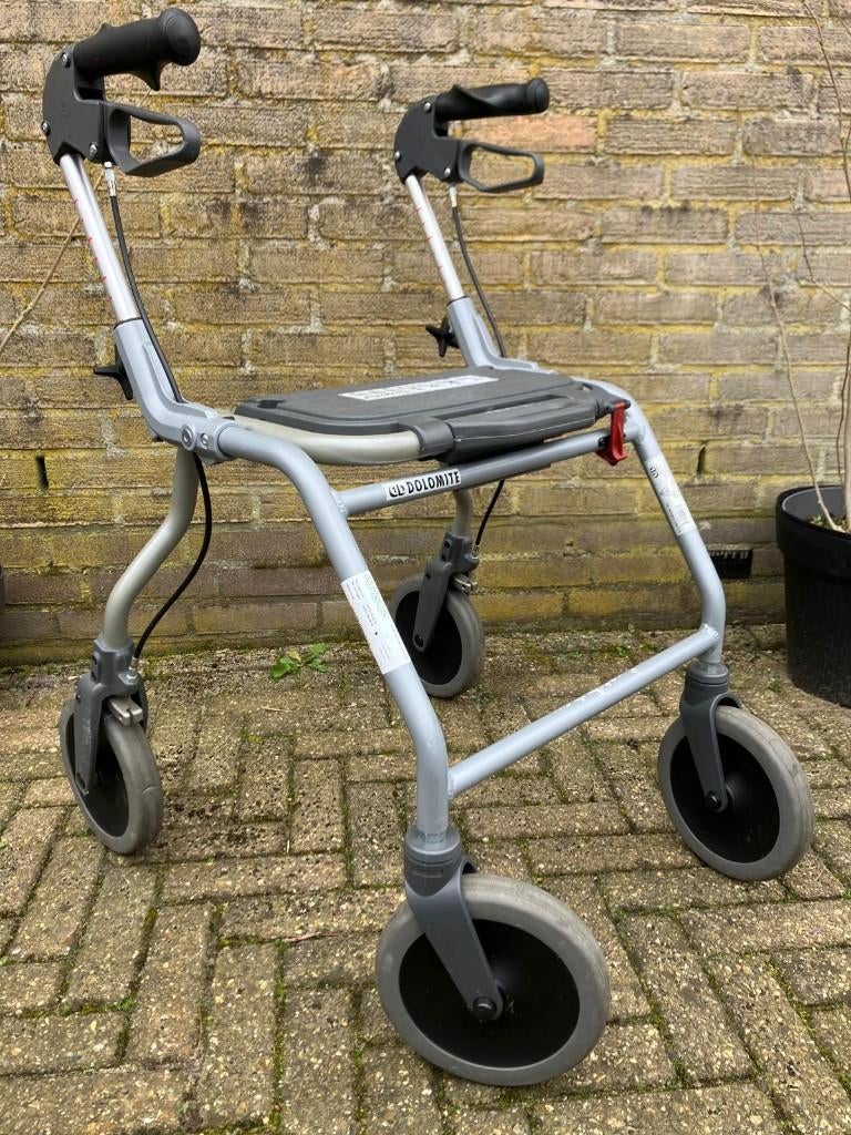 Dolomite Symphony 520 rollator | stevig | gebruikte staat, Ophalen, Opvouwbaar, Gebruikt