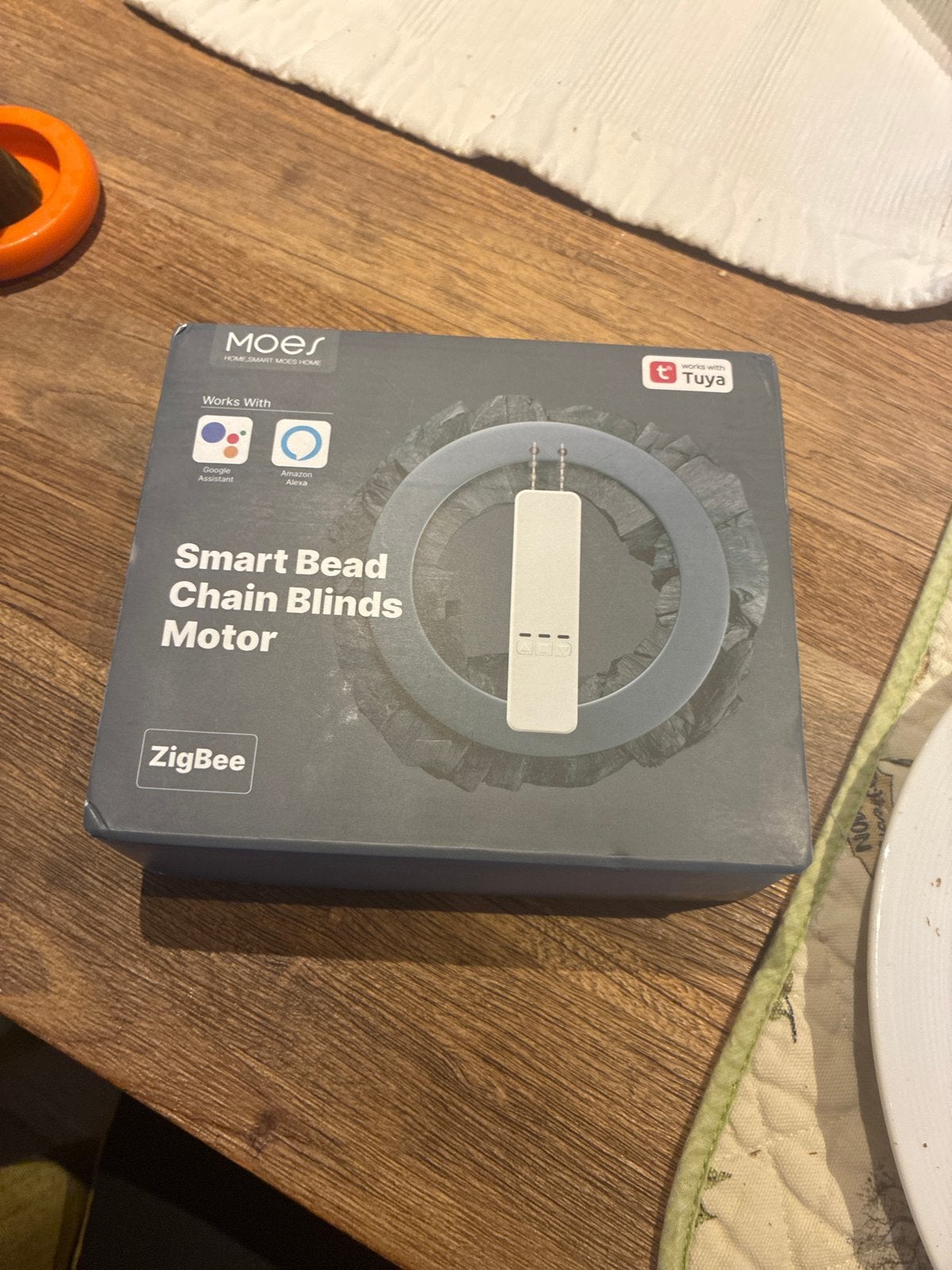 Nooit gebruikt - Moes Smart Bead Chain Blinds Motor Zigbee, Ophalen of Verzenden, Nieuw