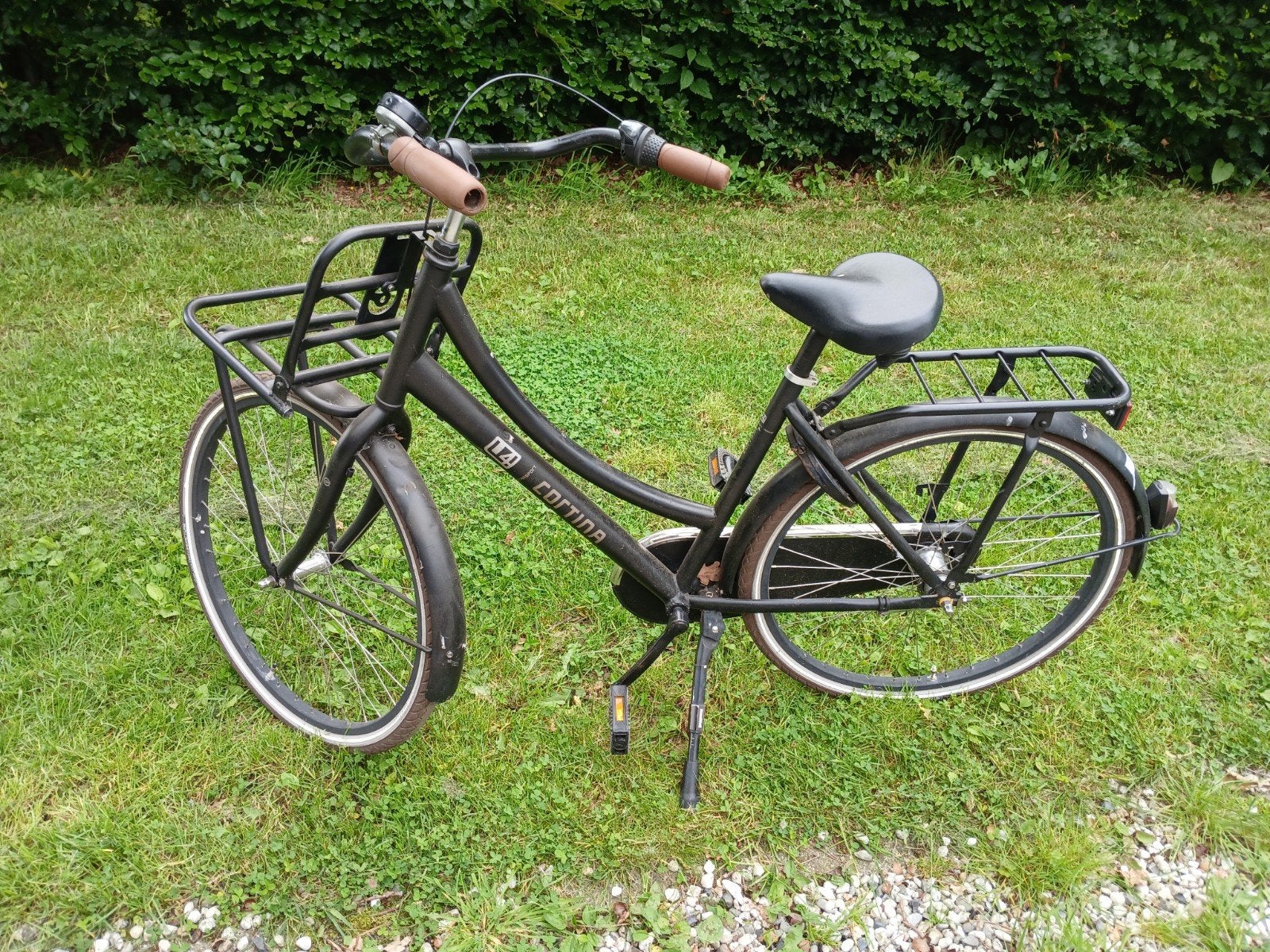 Cortina U4 Transportfiets Dames Zwart, Fietsen en Brommers, Fietsen | Dames | Damesfietsen, Minder dan 47 cm, Ophalen, Gebruikt