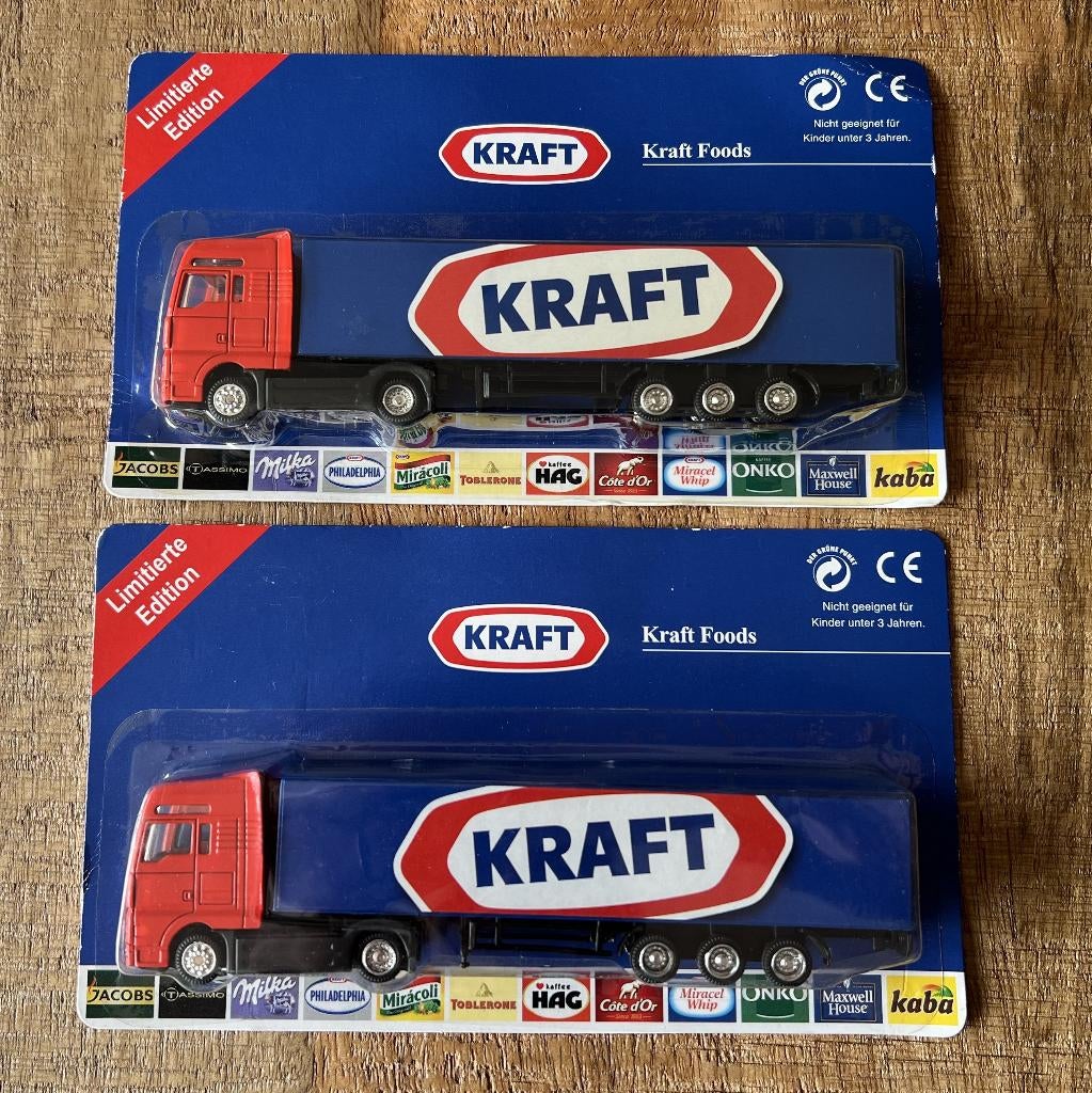 Kraft foods 1:87 MAN limited edition, Ophalen of Verzenden, Nieuw, Bus of Vrachtwagen, Overige merken