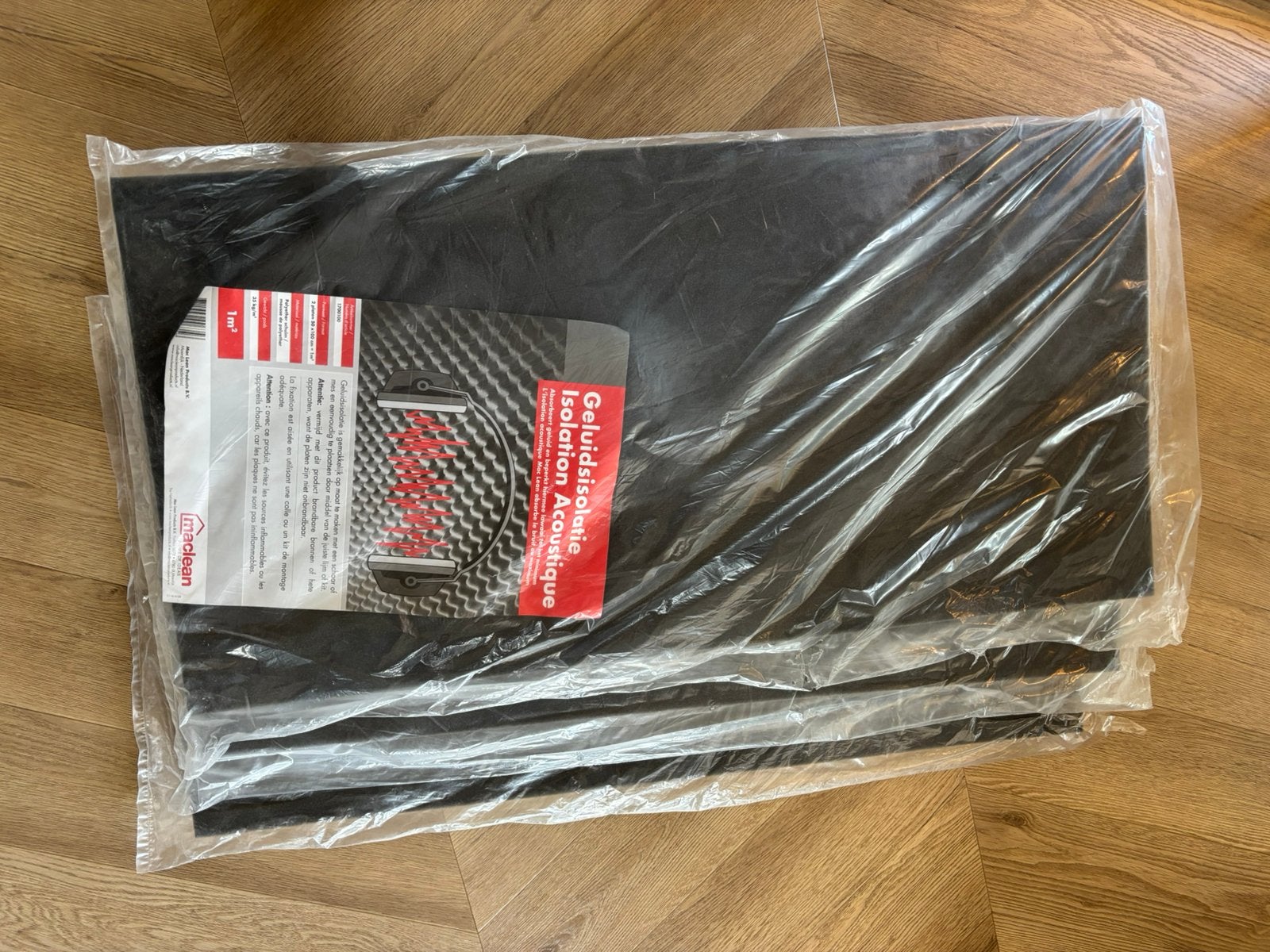 Geluidsisolatie platen 6 stuks, Overige materialen, Nieuw, Minder dan 5 m², Ophalen