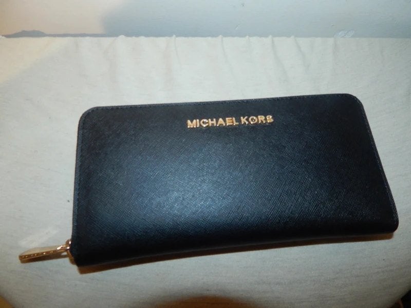 Michael Kors zwarte nieuwe portemonnee gouden hardware, Sieraden, Tassen en Uiterlijk, Portemonnees, Verzenden, Nieuw, Zwart, Overige merken