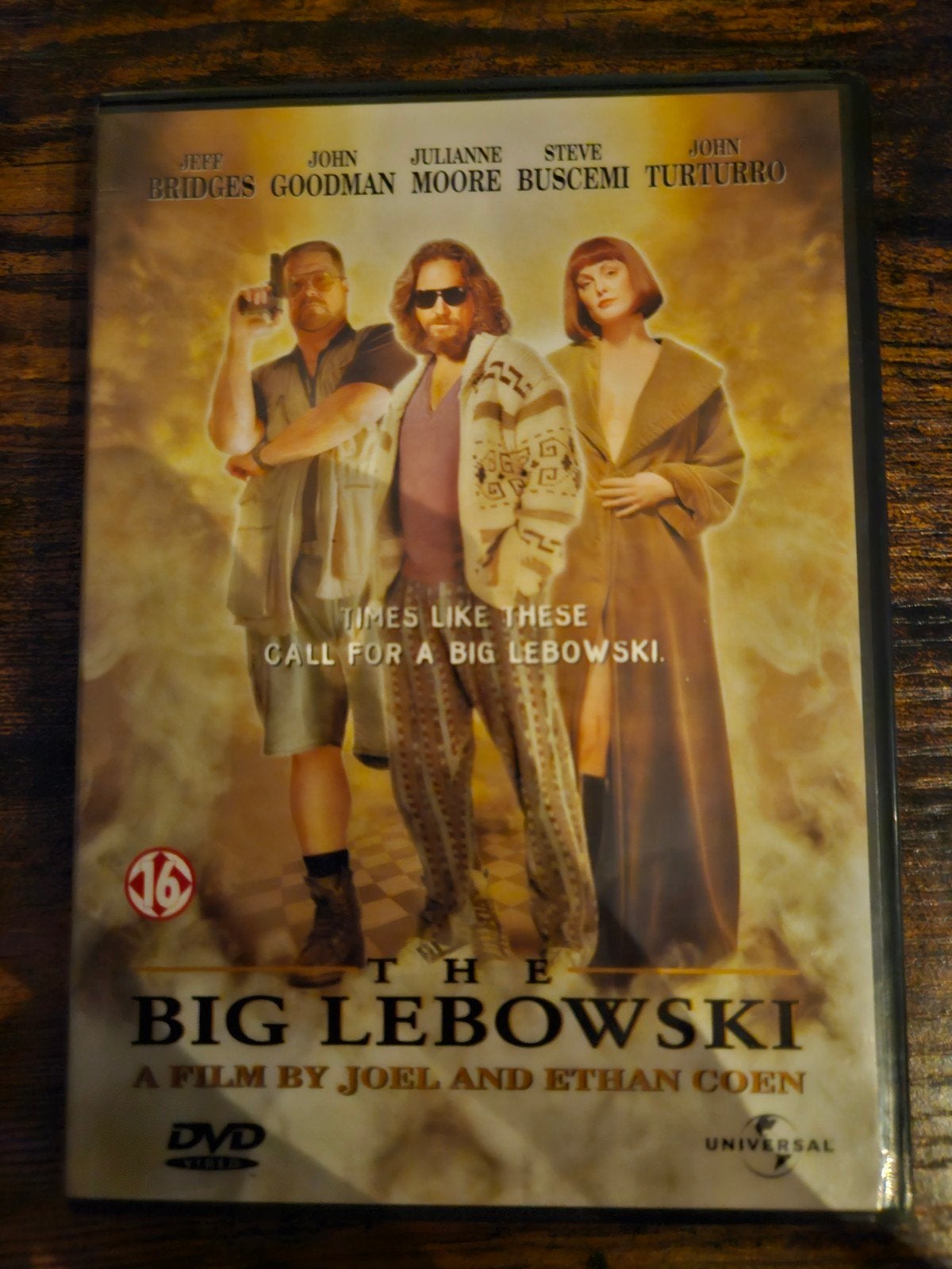 The Big Lebowski - DVD - Coen Brothers Cult Komedie, Cd's en Dvd's, Dvd's | Komedie, Vanaf 16 jaar, Ophalen of Verzenden, Zo goed als nieuw
