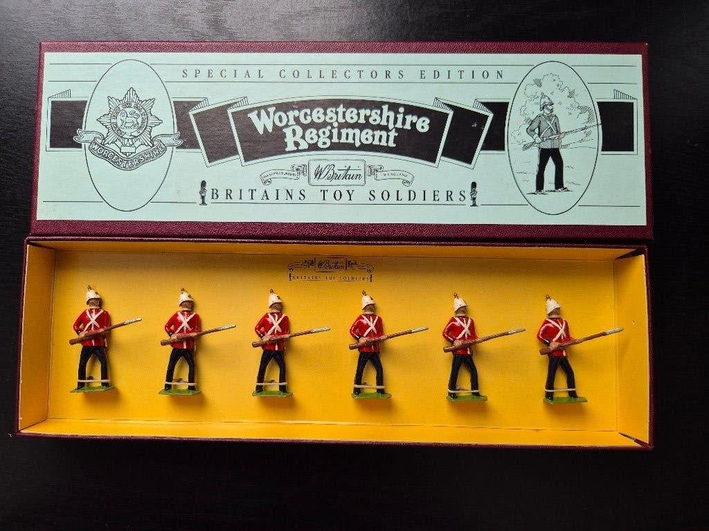 Soldaatjes William Britains set 8802, Verzamelen, Ophalen of Verzenden, Zo goed als nieuw