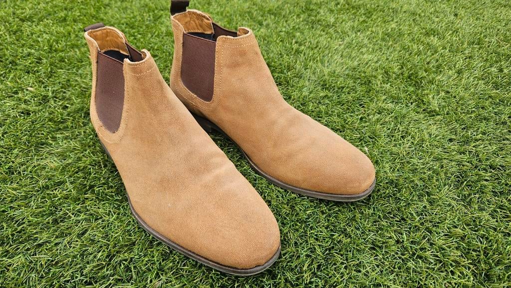 Pier One Heren Chelsea Boots - Maat 42, Kleding | Heren, Schoenen, Bruin, Pier One, Ophalen of Verzenden, Zo goed als nieuw