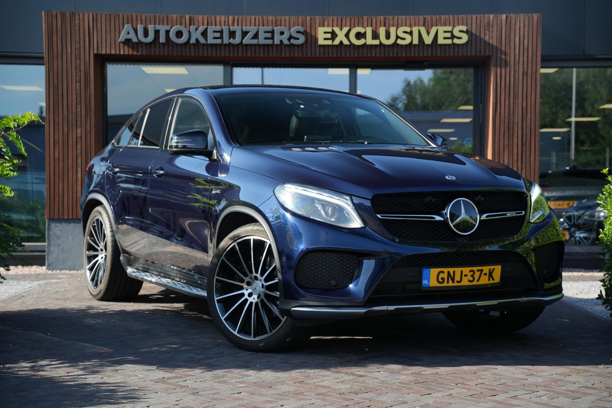 Mercedes-Benz GLE-klasse Coupé AMG 43 4MATIC, Auto's, Mercedes-Benz, Automaat, Gebruikt, 390 pk, Blauw