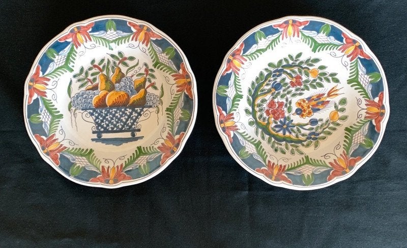 Twee Antieke borden, Antiek en Kunst, Ophalen of Verzenden