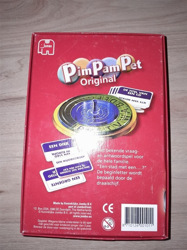 Pim pam pet original - s4913, Verzenden, Zo goed als nieuw