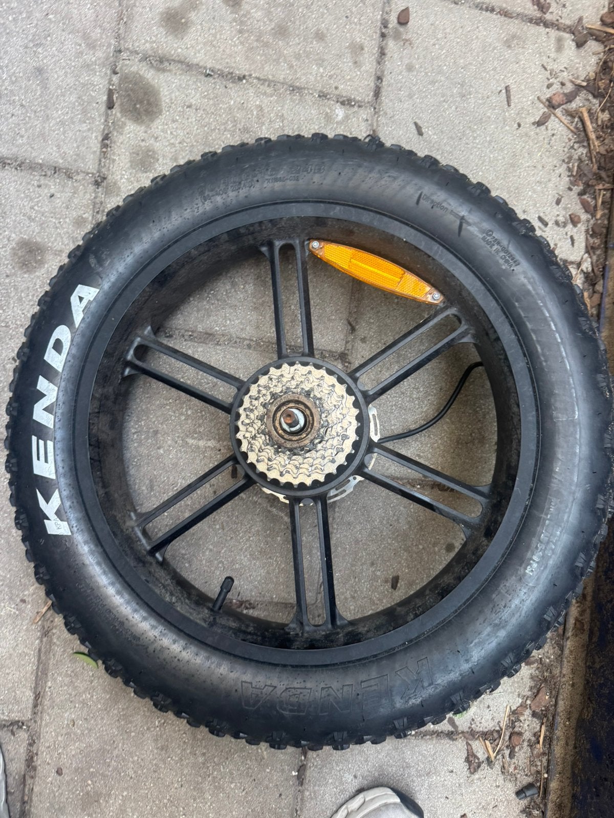 Mooie zgan motor Achterwiel fatbike 500 watt, Ophalen, Zo goed als nieuw