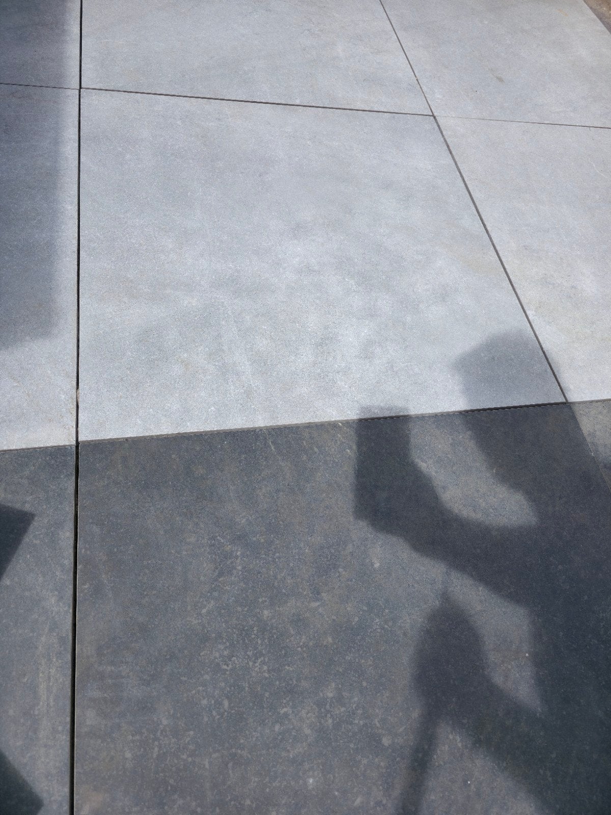 Diverse GeoCeramica tegels 80x80x4, Tuin en Terras, Ophalen, Keramiek, Zo goed als nieuw, Minder dan 5 m²