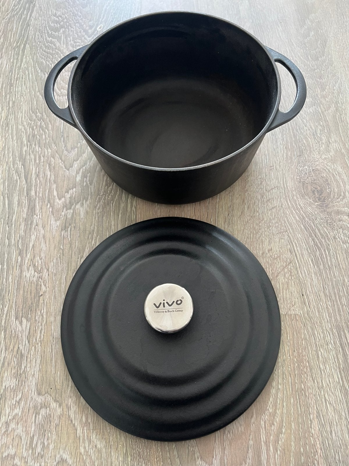 Braadpan gietijzeren pan Villeroy & Boch gietijzeren pan, Ophalen of Verzenden, Gietijzer, Koekenpan of Braadpan