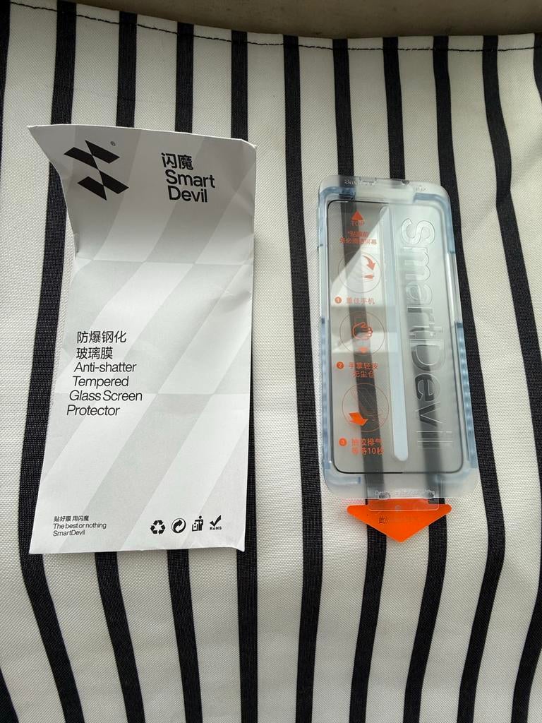 SmartDevil Tempered Glass Screenprotector Redmi K80/K80 Pro, Ophalen of Verzenden, Nieuw, Screenprotector