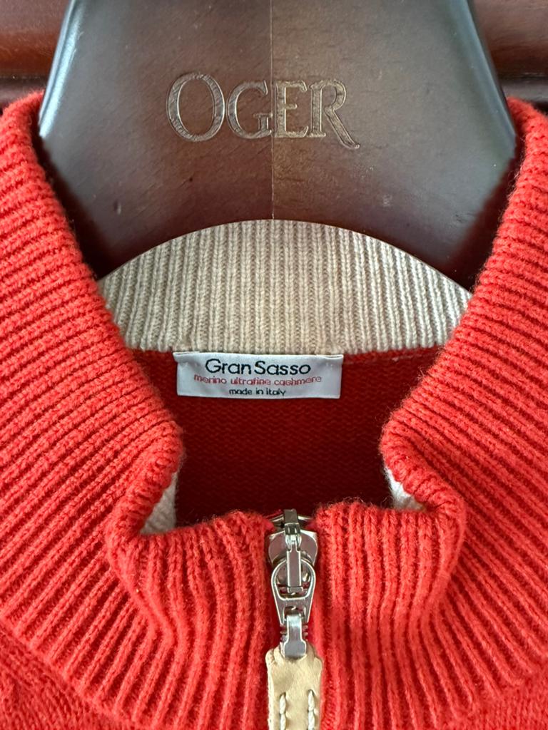 Luxe Cashmere vest. Gran Sasso. Nieuw. Mt 52, Kleding | Heren, Verzenden, Nieuw, Maat 52/54 (L), Blauw