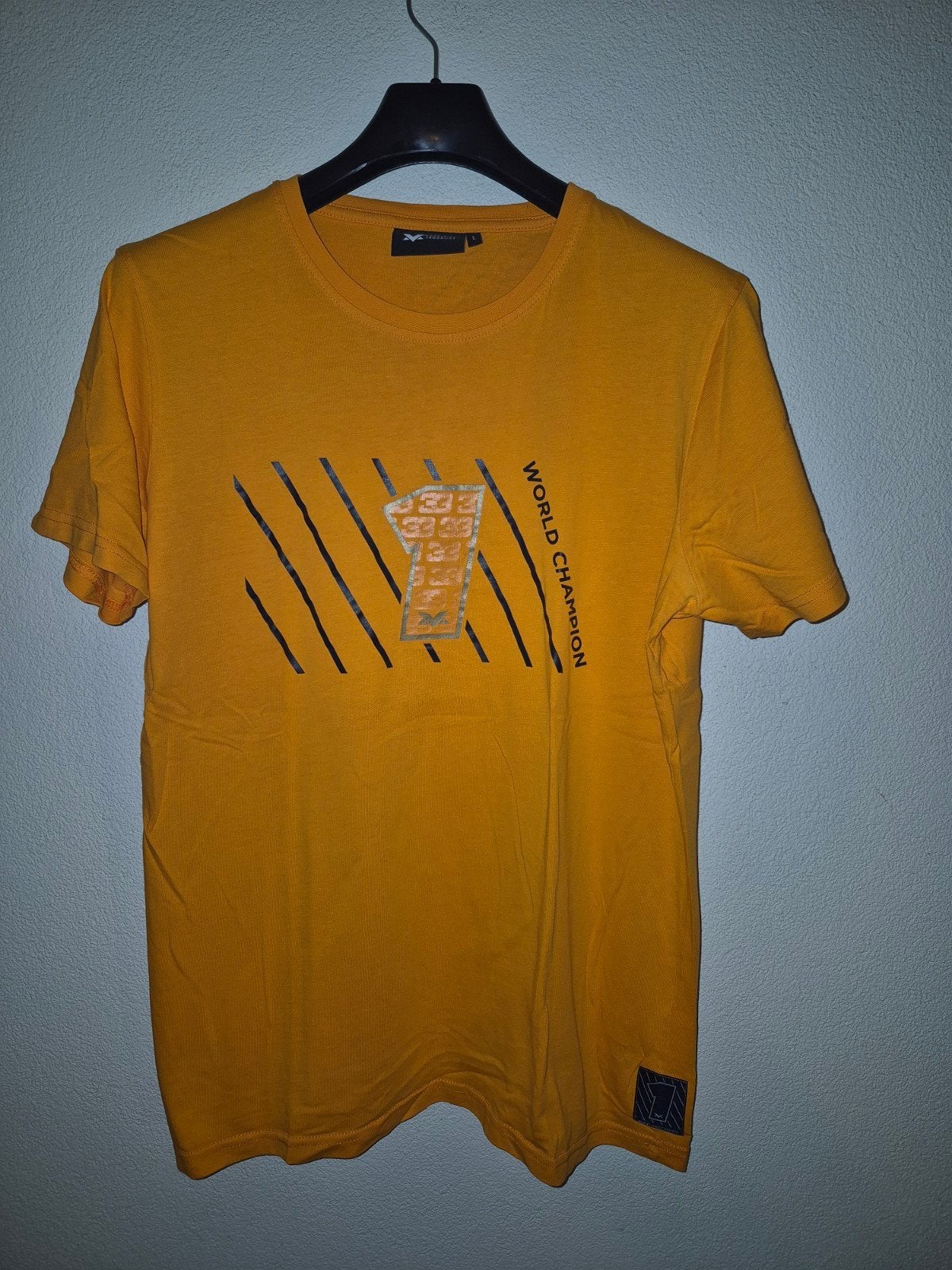 3x Max Verstappen T-shirts - Oranje, Maat 52/54 (L), Ophalen of Verzenden, Zo goed als nieuw, Oranje