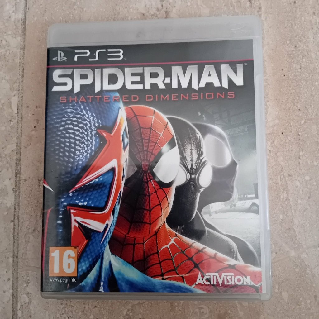 Spider-Man Shattered Dimensions Ps3, Spelcomputers en Games, Games | Sony PlayStation 3, 1 speler, Zo goed als nieuw, Vanaf 12 jaar