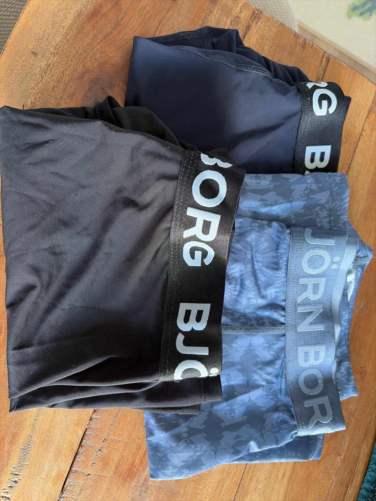 3 Björn Borg boxershorts - Zwart, Blauw, Grijs - Maat S, Kleding | Heren, Ophalen of Verzenden, Zwart, Boxer