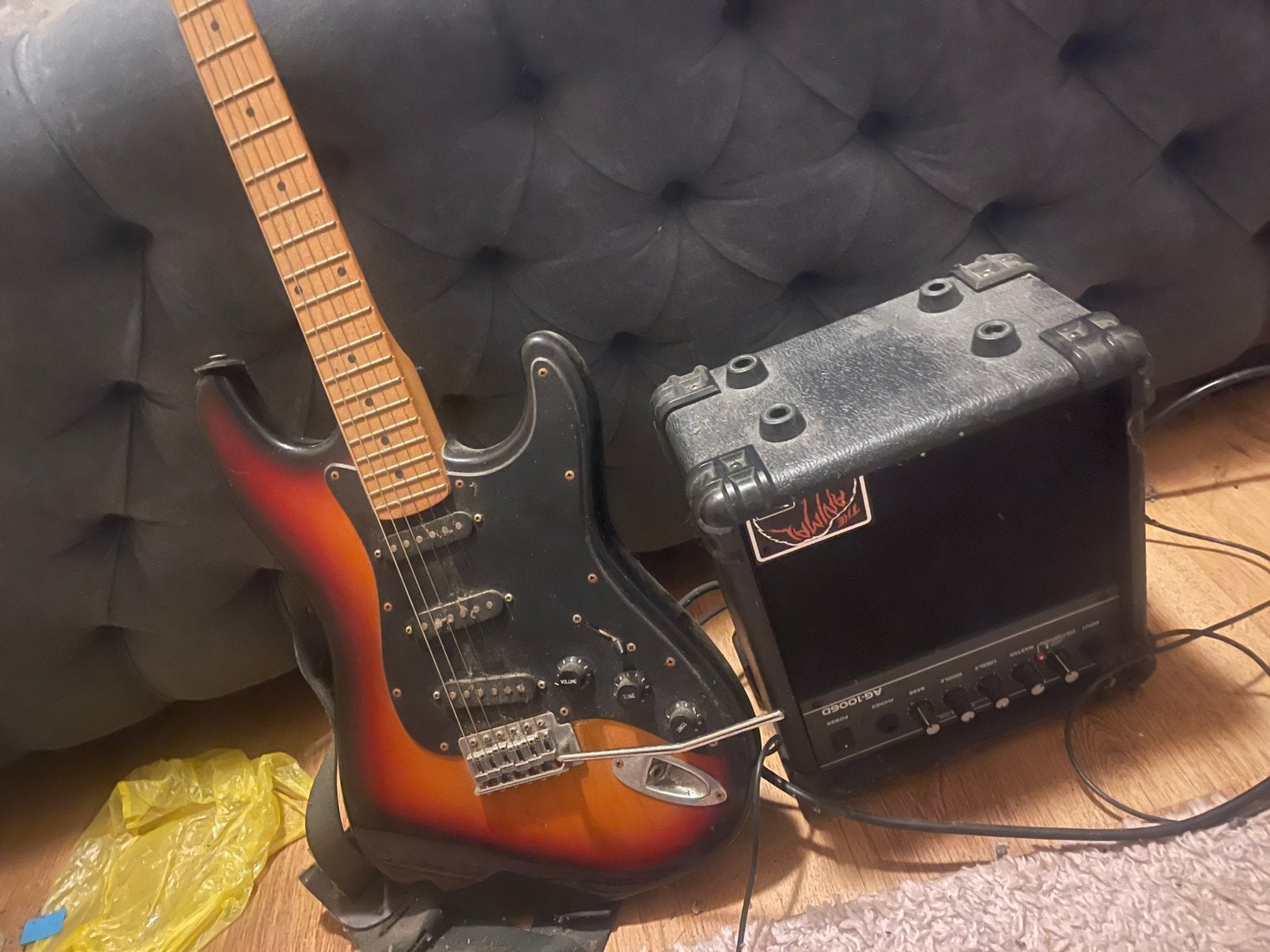 Gitaar elektrische, Ophalen of Verzenden, Zo goed als nieuw, Solid body, Overige merken