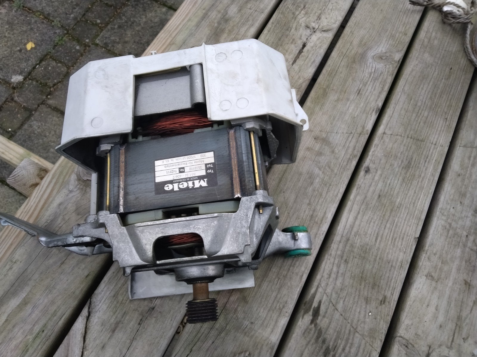 Miele Wasmachinemotor 3555992 (W912 compatibel), Ophalen of Verzenden, Gebruikt