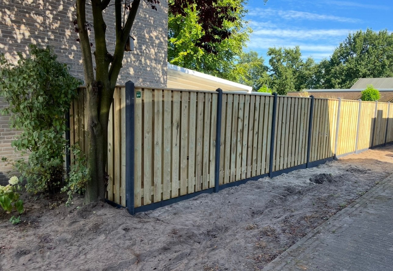 Mega actie betonschuttingen Let op prijs per meter geplaast, Tuin en Terras, 1 tot 2 meter, 6 meter of meer, Nieuw, Ophalen of Verzenden