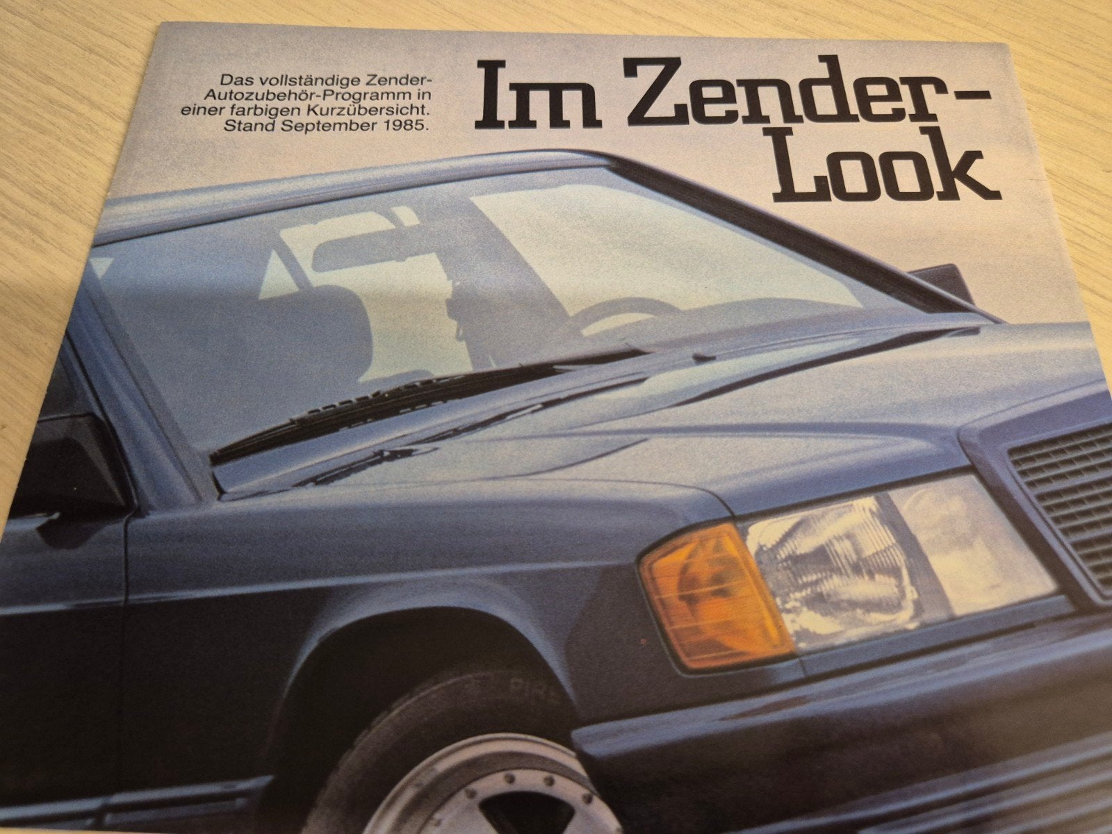 begin jaren 80 dikke Zender tuner folder BMW Golf I en II, Ophalen of Verzenden, Zo goed als nieuw, BMW