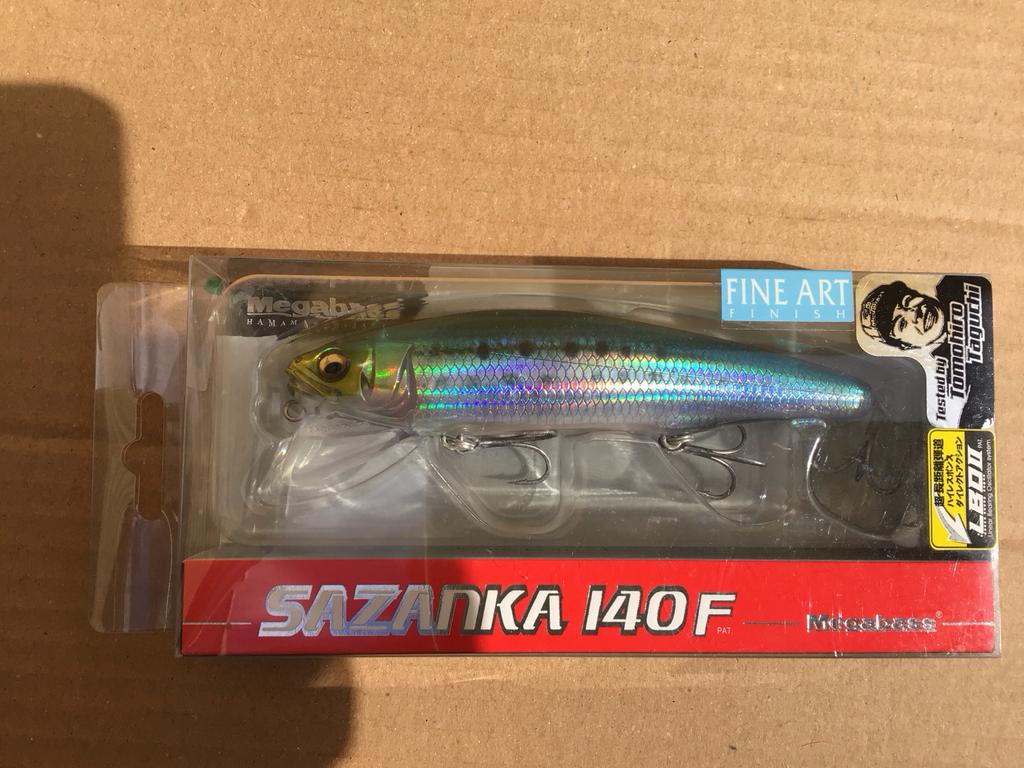 Megabass Sazanka 140F kunstaas, Watersport en Boten, Ophalen of Verzenden, Zo goed als nieuw, Kunstaas