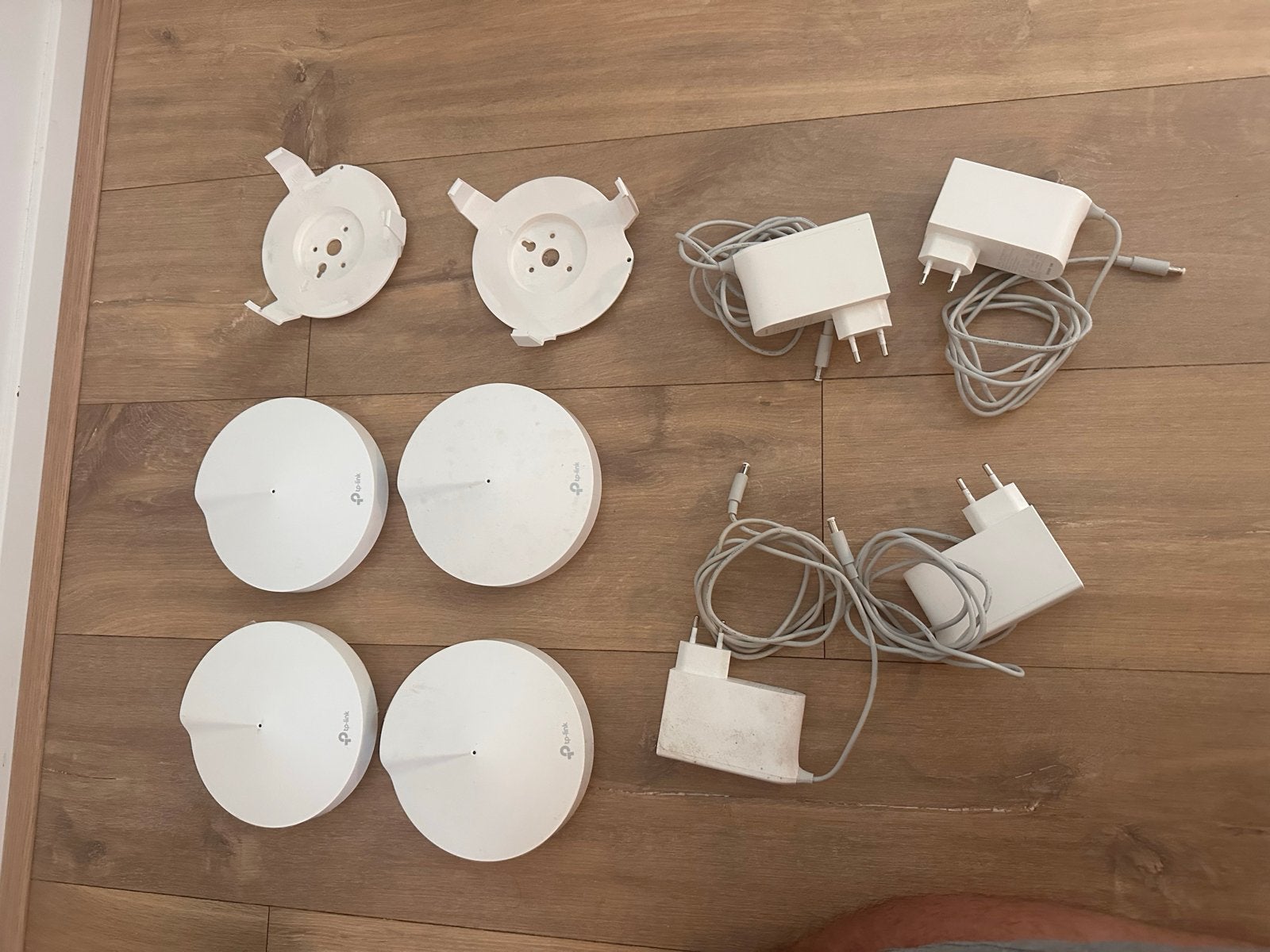 TP-Link Netwerk Set: Switches, Deco M9 Plus & Wandbevestigin, Ophalen of Verzenden, Gebruikt