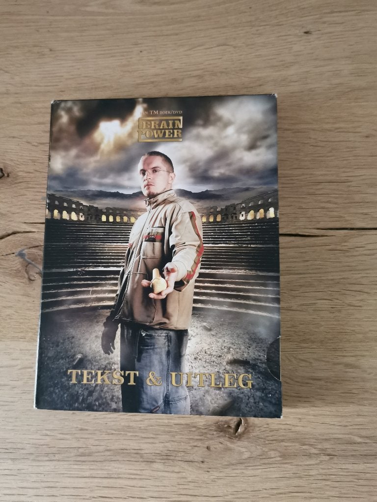 Brainpower dvd met boek, Alle leeftijden, Ophalen of Verzenden, Zo goed als nieuw