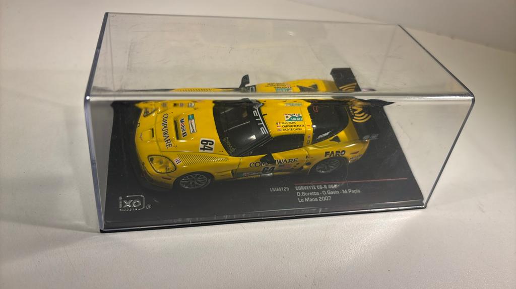 Chevrolet Corvette c6-r #64 le mans 2007 ixo 1.43, Overige merken, Auto, Ophalen of Verzenden, A
