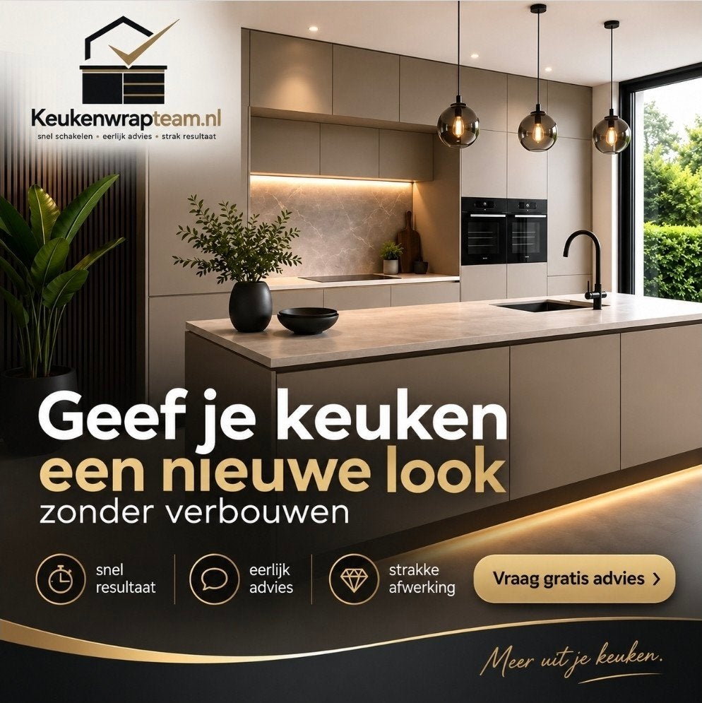 Keuken wrappen? 12 jaar ervaring | Scherpe prijs | Gratis ad, Ophalen of Verzenden, Nieuw, Overige stijlen, Overige typen