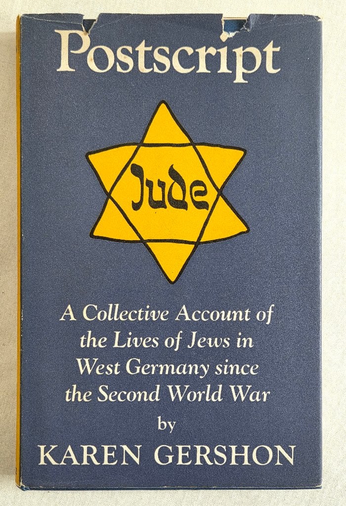 K. Gershon: geschiedenis Duits-joodse kinderen NA WO II, Karen Gershon, Verzenden, Europa, 20e eeuw of later