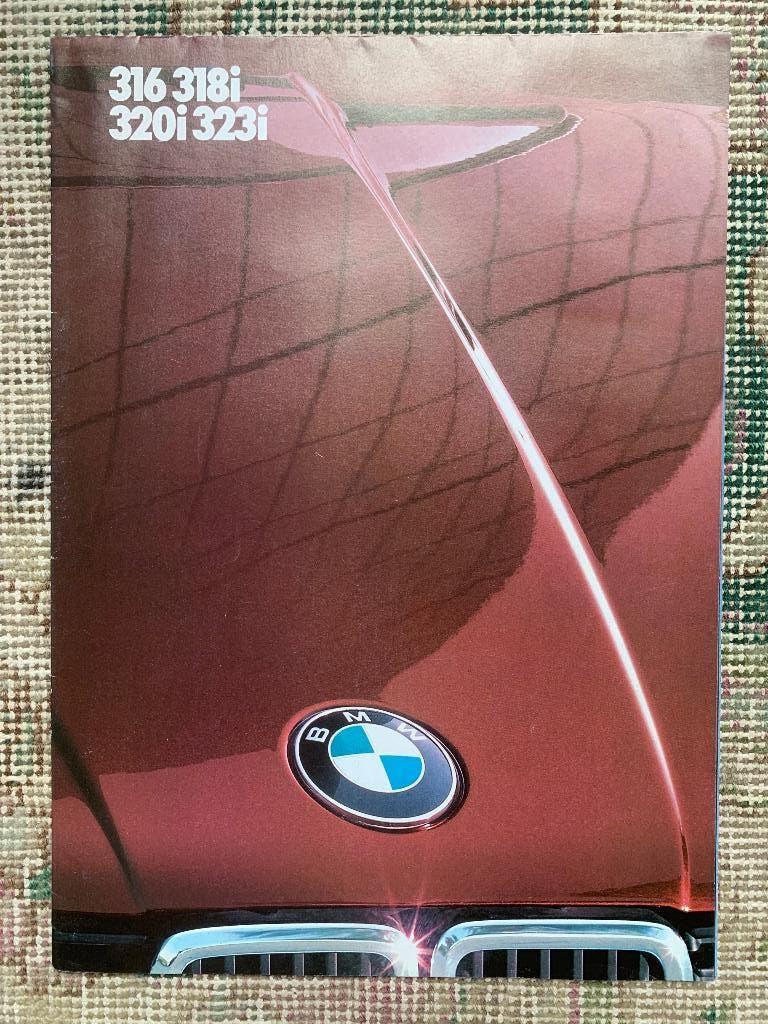 Nederlandse brochure poster folder BMW 3-serie E30 1982, Boeken, Nieuw, Ophalen of Verzenden, BMW, BMW