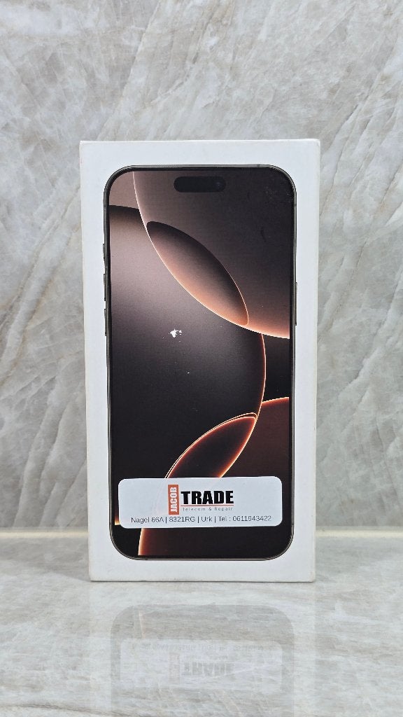 Apple iPhone 16 Pro Max 256GB Desert, Telecommunicatie, 256 GB, ., IPhone 16 Pro Max, Ophalen of Verzenden