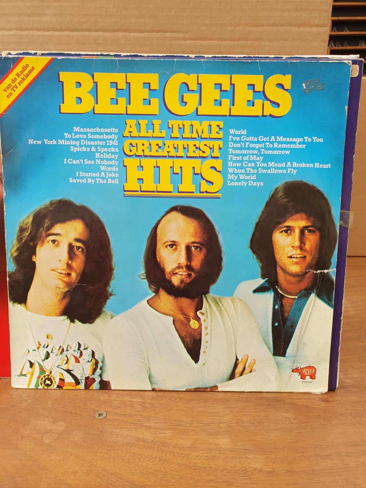 Bee Gees - All Time Greatest Hits (1), Ophalen of Verzenden, Gebruikt, 12 inch, LP