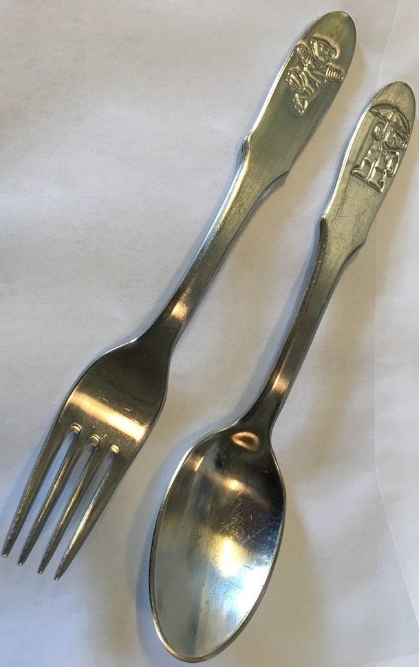Georg Jensen Julius Denmark Vork en Lepel 15 cm, Ophalen